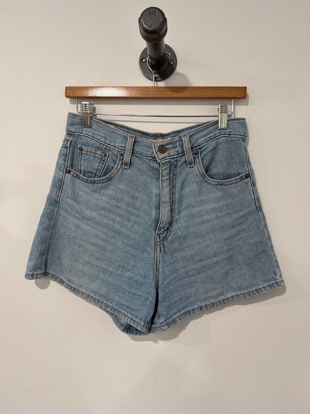 Levi's High Loose Shorts Denim 3" Blue Size 26